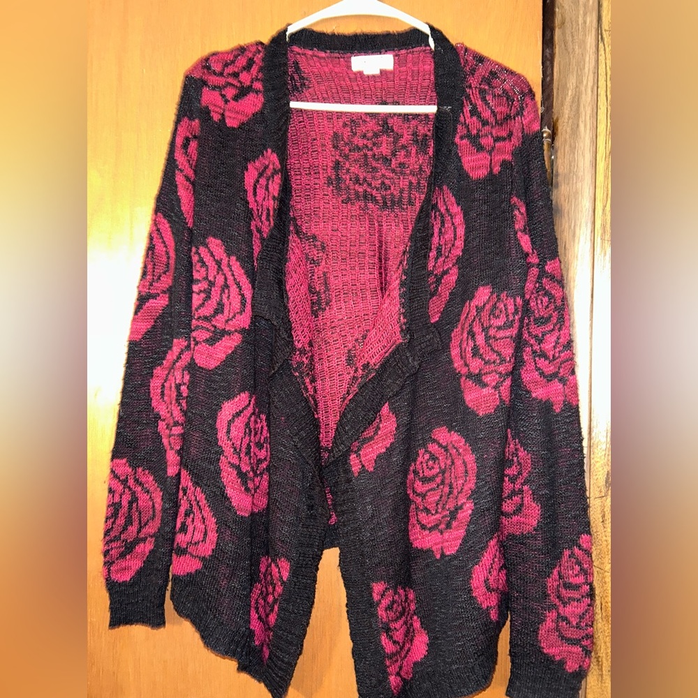 Rose cardigan